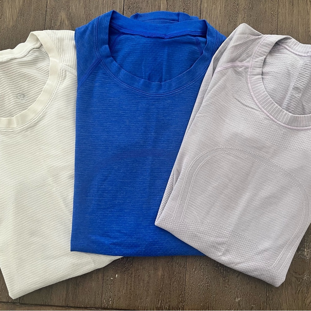 LULULEMON- 3 Swiftly Tech Long Sleeve- size 4